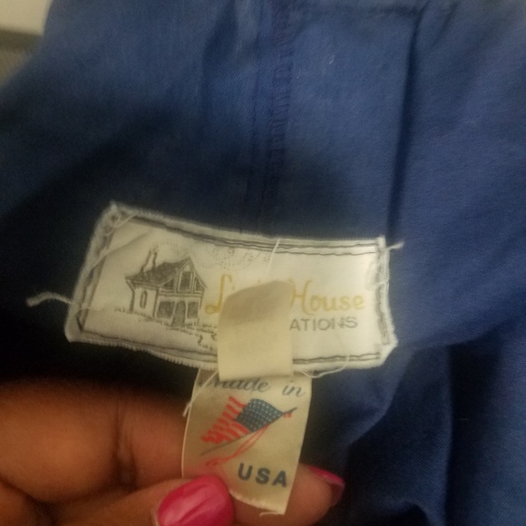 70's Vintage Floral Print and Lace Skirt - Picture 4 of 4